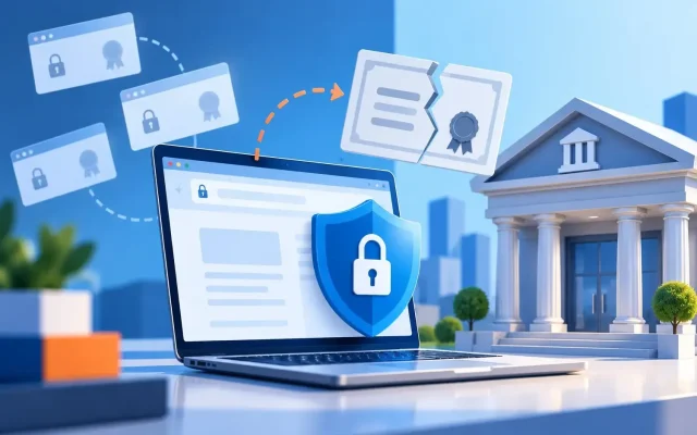 بانک‌ها از SSL خارجی به گواهی داخلی کوچ می‌کنند