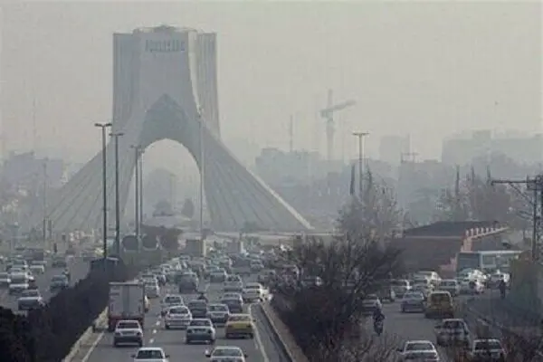 شاخص آلودگی هوای تهران چهارشنبه ۱۸ شهریور ۱۴۰۵
