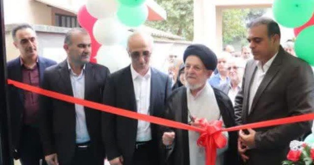 افتتاح سالن ورزشی هنرستان آیت‌الله برهانی بهشهر با مشارکت خیرین