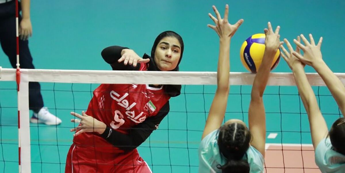 کیش مقصد جدید رویدادهای قهرمانی والیبال دختران شد