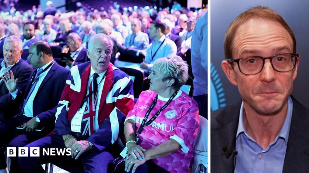 Chris Mason: 'This is not what Farage wanted today to look like'