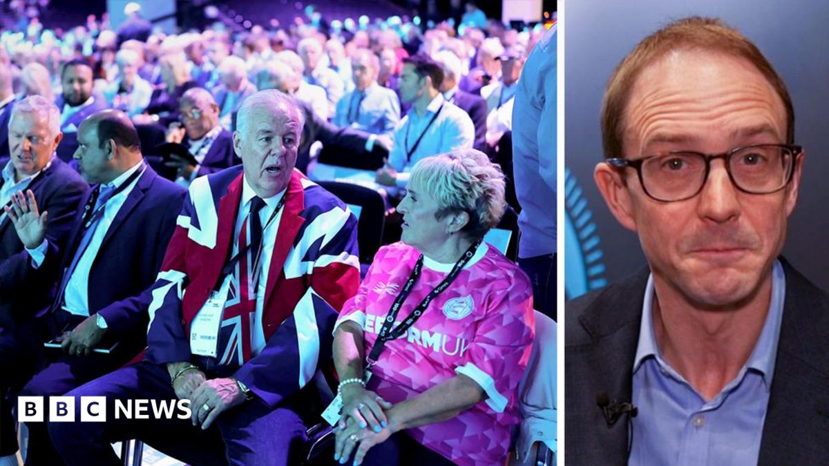 Chris Mason: 'This is not what Farage wanted today to look like'