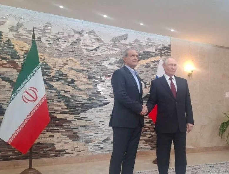 پزشکیان: ملت ایران در برابر تجاوزگری با قدرت خواهد ایستاد/ پوتین: روابط روسیه و ایران در همه زمینه‌ها رو به توسعه است