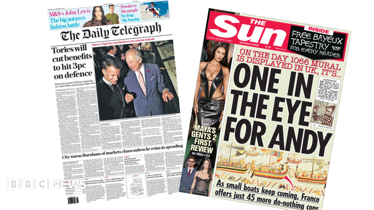 The Papers: 'City warns Burnham' and 'One in the eye'