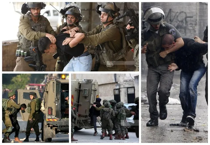 بازداشت ۵۰۰ فلسطینی در کرانه باختری و قدس طی یک ماه