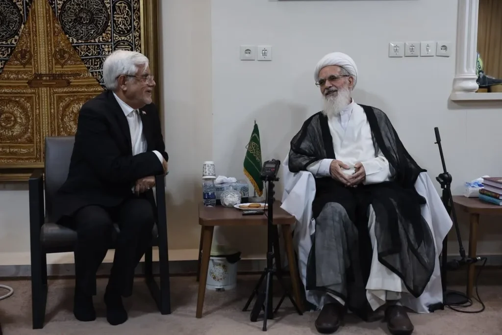دیدار عارف با مراجع تقلید؛ از افزایش کالابرگ تا جزئیات مذاکرات