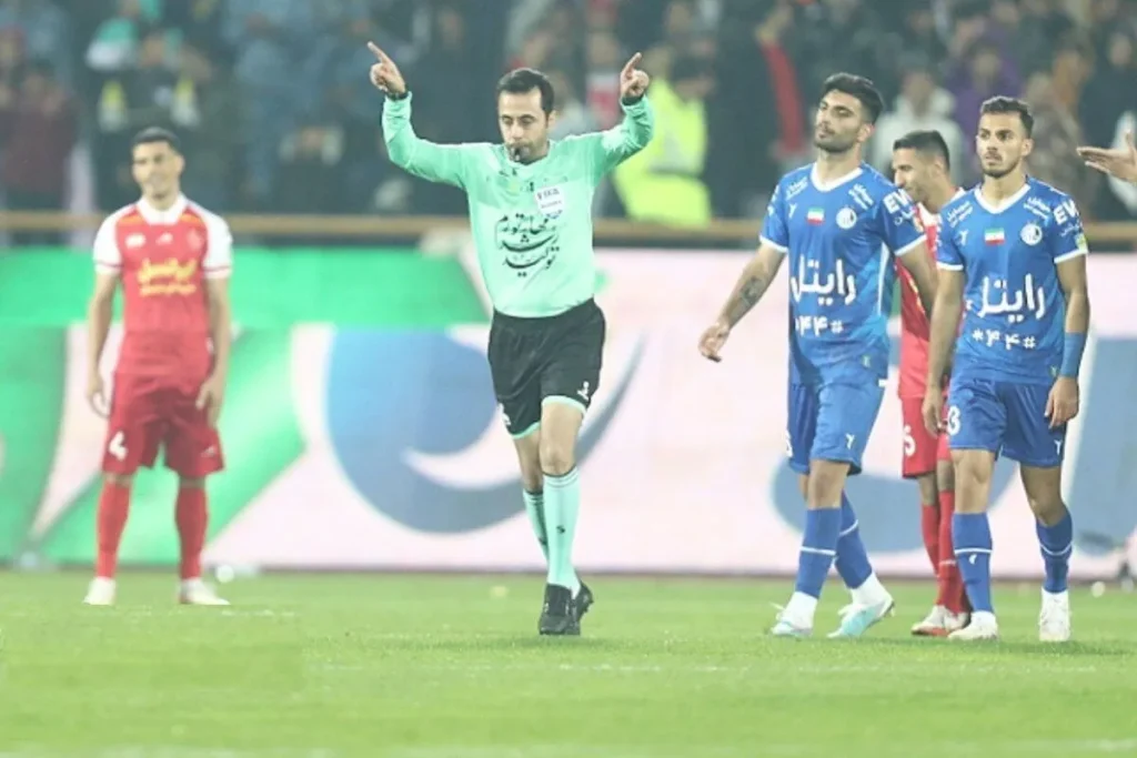 سوت حساس دربی به بنیادی‌فرد رسید