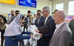 بقائی وارد لامرد شد؛ محل وقوع جنایت آمریکا زیر ذره‌بین رسانه‌های جهان