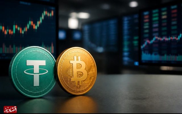 قیمت تتر از قله ۲۳۷ هزار تومانی عقب نشست | بیت‌کوین در کانال ۷۷ هزار دلار ماند