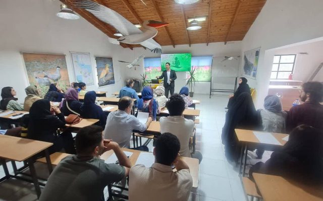کارگاه تخصصی «ضوابط گردشگری پایدار در مناطق حفاظتشده» در پناهگاه حیات وحش سلکه صومعه سرا