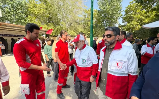 برگزاری اجلاسیه بزرگداشت سپهبد شهید پاکپور با حضور مسئولان هلال‌احمر در خنداب