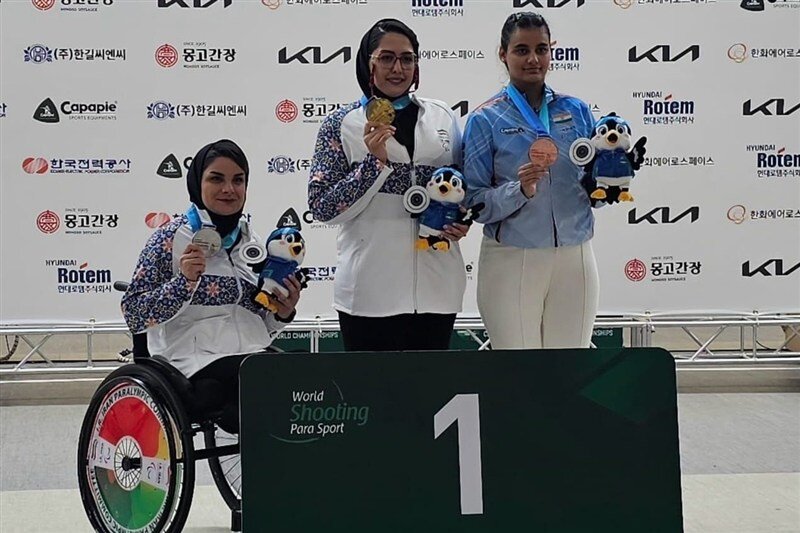 درخشش بانوان پاراتیراندازی در جهان