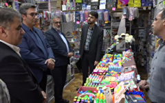 نظارت میدانی فرماندار ایلام بر بازار / برخورد بدون اغماض با متخلفان