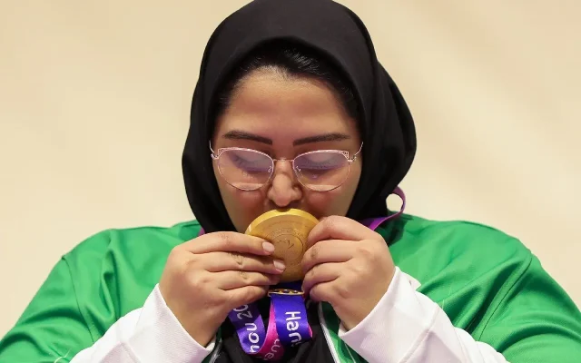 فائزه احمدی با طلای جهان سهمیه پارالمپیک لس‌آنجلس را گرفت