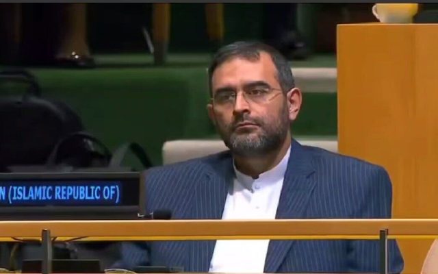 پاسخ نماینده ایران به ادعاهای نتانیاهو در مجمع عمومی سازمان ملل متحد