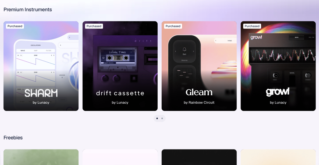 Lunacy Audio Nova is a place to build and sell your own AI-powered music plug-ins