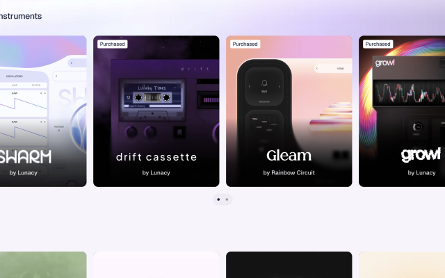 Lunacy Audio Nova is a place to build and sell your own AI-powered music plug-ins