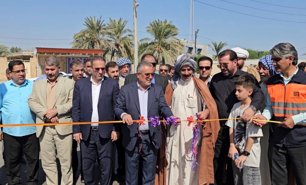 بهره‌برداری از پروژه بهسازی و آسفالت محور بیمارستان تا دهستان جفال؛ اقدامی مؤثر در ارتقای کیفیت راه‌های شادگان