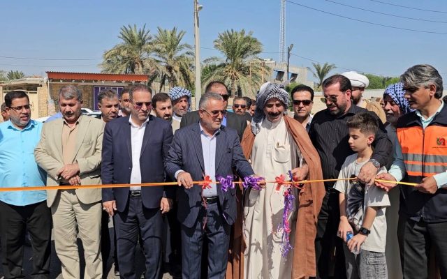بهره‌برداری از پروژه بهسازی و آسفالت محور بیمارستان تا دهستان جفال؛ اقدامی مؤثر در ارتقای کیفیت راه‌های شادگان