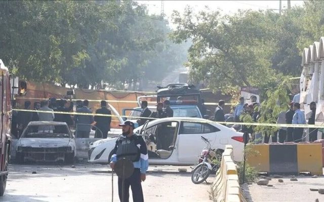 انفجار مهیب حین نماز جمعه در پاکستان