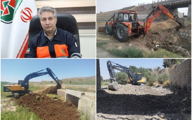 پاکسازی و لایروبی ۳۰۰۰ دستگاه پل در محورهای لرستان