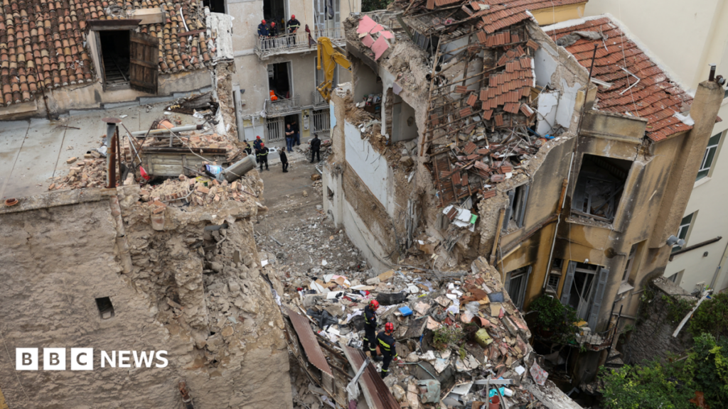 British national among six dead in building explosion close to Acropolis in Athens