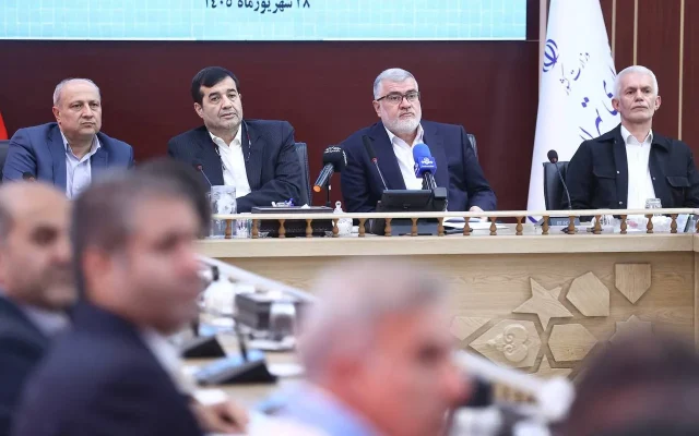 حضور وزیر ورزش و جوانان در دومین جلسه ستاد ساماندهی امور جوانان استان تهران