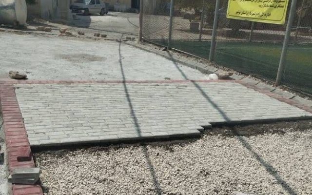 پیشرفت ۸۰ درصدی طرح ساماندهی و سنگ‌فرش گذر تاریخی مسجد کوفه در بوشهر