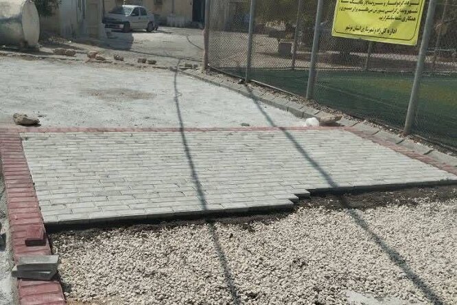 پیشرفت ۸۰ درصدی طرح ساماندهی و سنگفرش گذر تاریخی مسجد کوفه در بوشهر