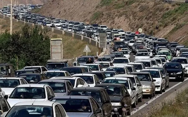 ترافیک سنگین در آزادراه تهران-شمال و قزوین-کرج / انسداد مقطعی تونل ۱۸