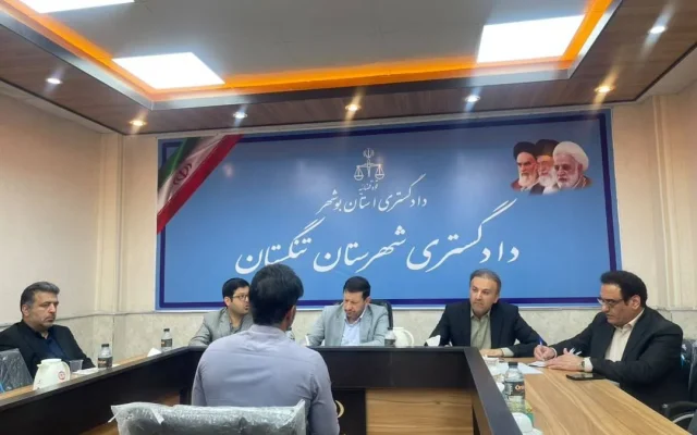 رئیس کل دادگستری استان بوشهر: تکریم ارباب رجوع اولویت دستگاه قضایی استان است