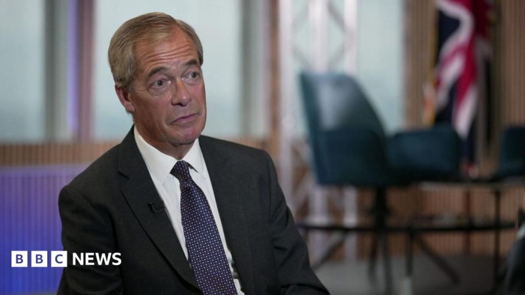 Farage says £72m donations are compliant 'with the law today'