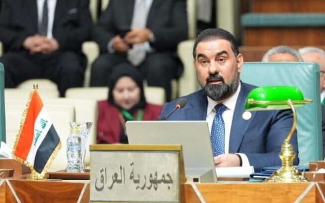 واکنش الحلبوسی درباره حمله به خط لوله نفت عربستان