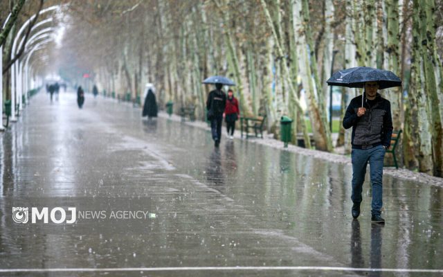بارش‌ها طی ۴۸ ساعت آینده در ۷ استان شدت می‌گیرد