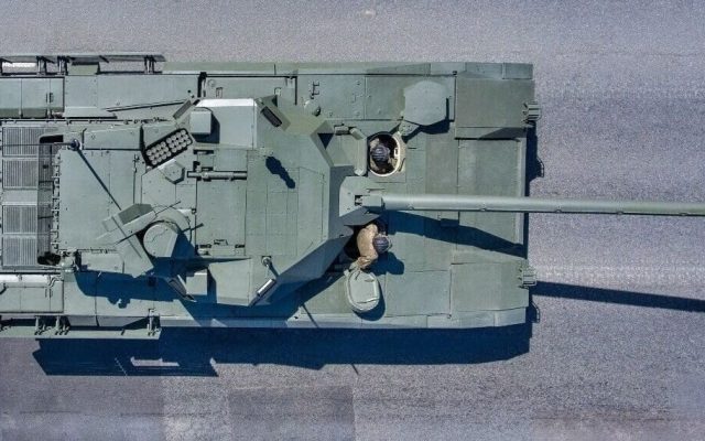 تصاویر جدید از T-۱۴ آرماتا؛ تانک مرموز روسیه وارد میدان آزمایش شد