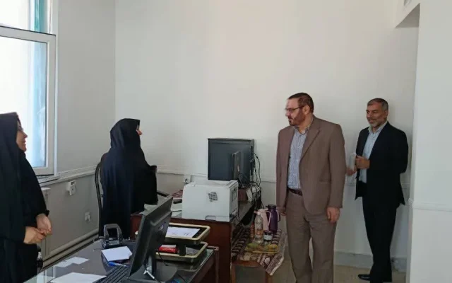رئیس کل دادگستری زنجان از حوزه‌های قضایی افشار و بزینه رود بازدید کرد