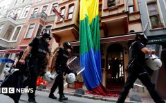 Turkish police detain dozens in raids on gay bars and homes of LGBTQ+ activists