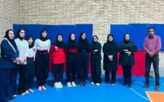 اردوی انتخابی تیم منتخب کونگ‌فو و هنرهای رزمی بانوان هرمزگان برگزار شد