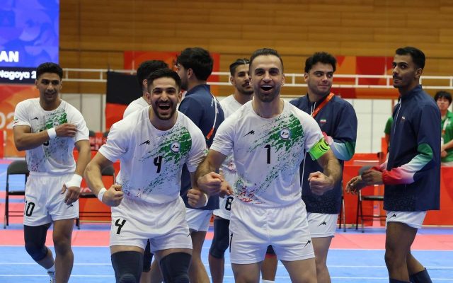 ملیپوشان کبدی ایران حریف هند در فینال شدند