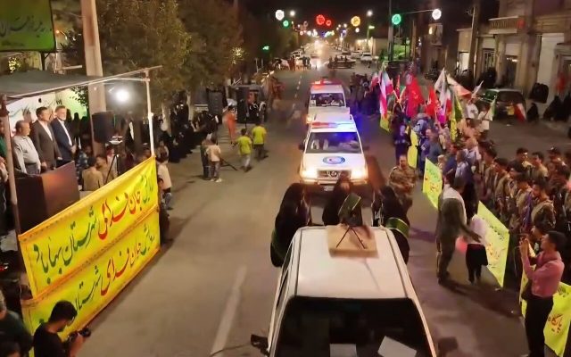 رزمایش «جان‌فدا» در بهاباد برگزار شد
