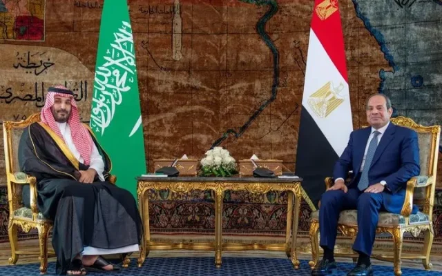 السیسی میزبان ولیعهد سعودی/ توافق بر گسترش روابط مصر-عربستان در بالاترین سطح