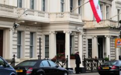 بیانیه سفارت ایران در لندن درباره حادثه امنیتی پایگاه فرفورد