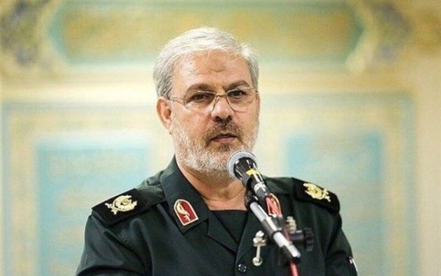 سخنگوی سپاه: تا تحقق هفت شرط ایران، دست از تنبیه آمریکا برنمیداریم/ کنترل تنگه هرمز در دست نیروهای دریایی سپاه است