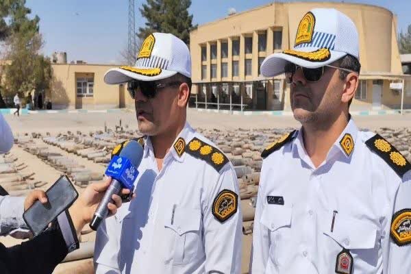 امحاء اگزوزهای ناهنجار بیش از ۱۸۰۰ خودروی توقیفی در استان کرمان