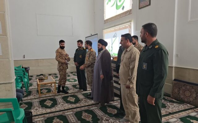تجلیل از سربازان نمونه شهرستان سردشت