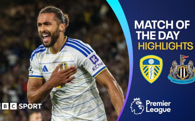 Leeds inflict heavy defeat on Newcastle to climb to third