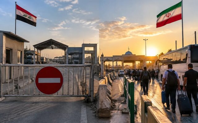 ازسرگیری تردد در ۳ گذرگاه زمینی بین ایران و عراق