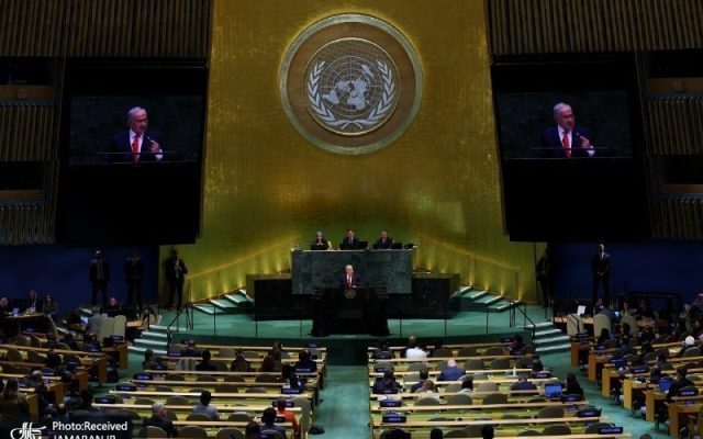 نتانیاهو در سازمان ملل هم ایران را تهدید کرد