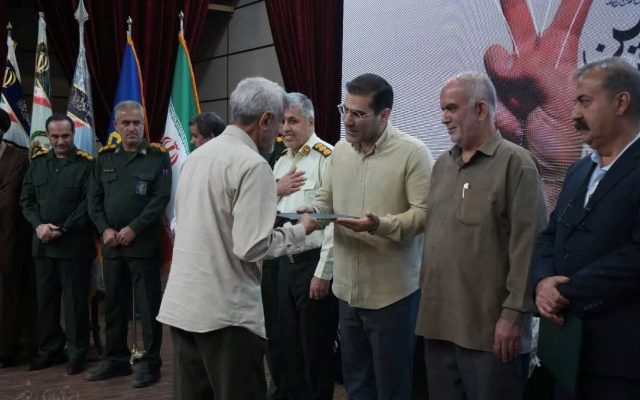 تجلیل از رزمندگان دفاع مقدس در ۱۰ شهرستان استان بوشهر