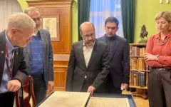 امضای تفاهم‌نامه همکاری میان سازمان اسناد و کتابخانه ملی ایران و آکادمی علوم روسیه